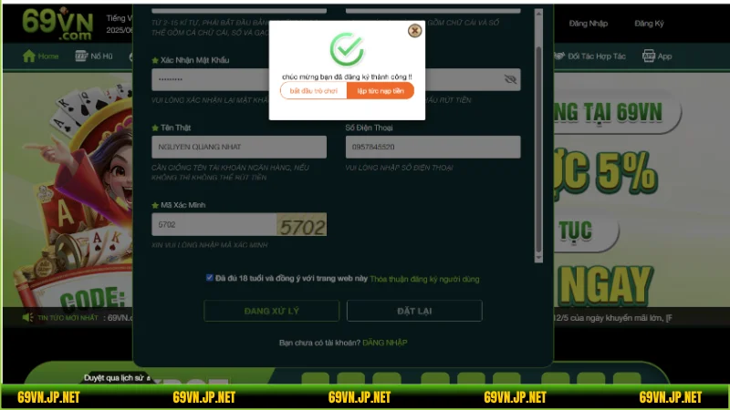 Những quy định chung trong chính sách điều kiện và điều khoản 69VN