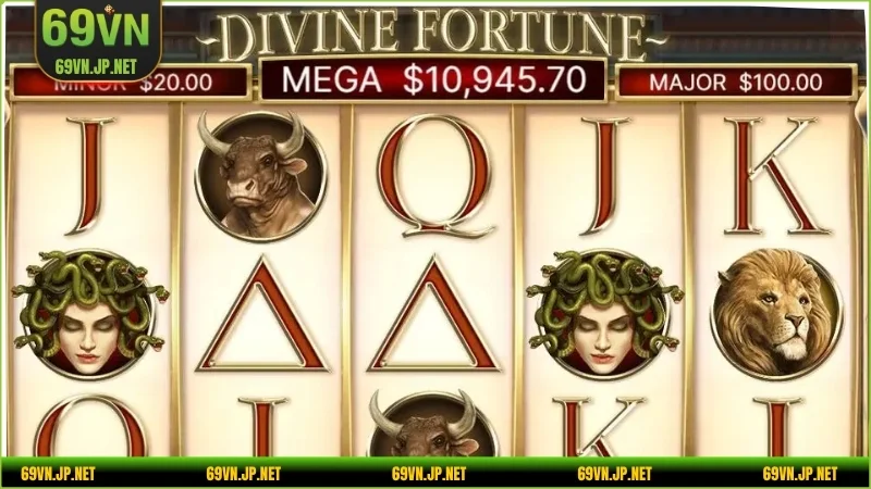 Slot Game Divine Fortune có nhiều điểm đặc sắc
